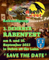 Vorankündiung zum 3. Dehrner Rabenfest