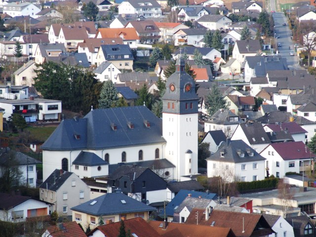 Pfarrkirche St. Nikolaus, vom Schlossturm aus