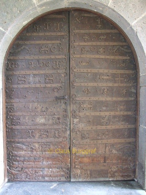St. Lubentius, das Portal