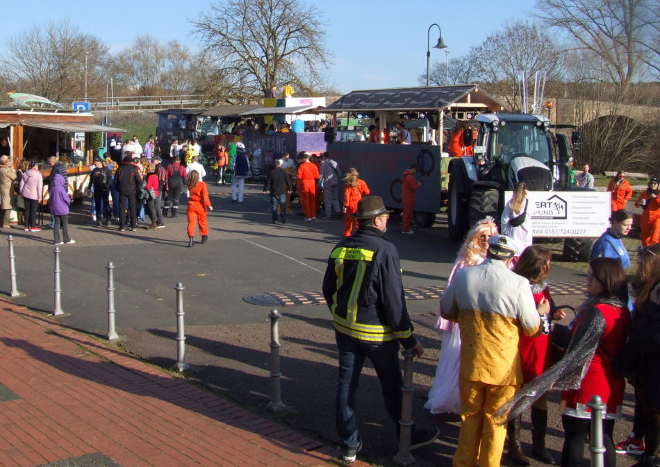 Rosenmontagszug 2023 in Dehrn