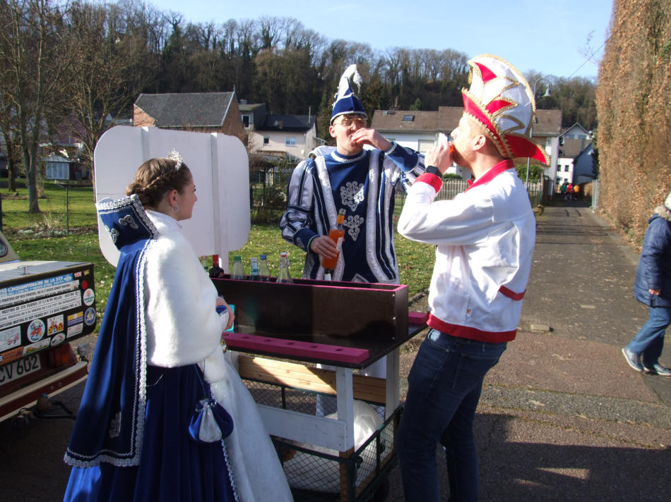 Rosenmontagszug 2023 in Dehrn