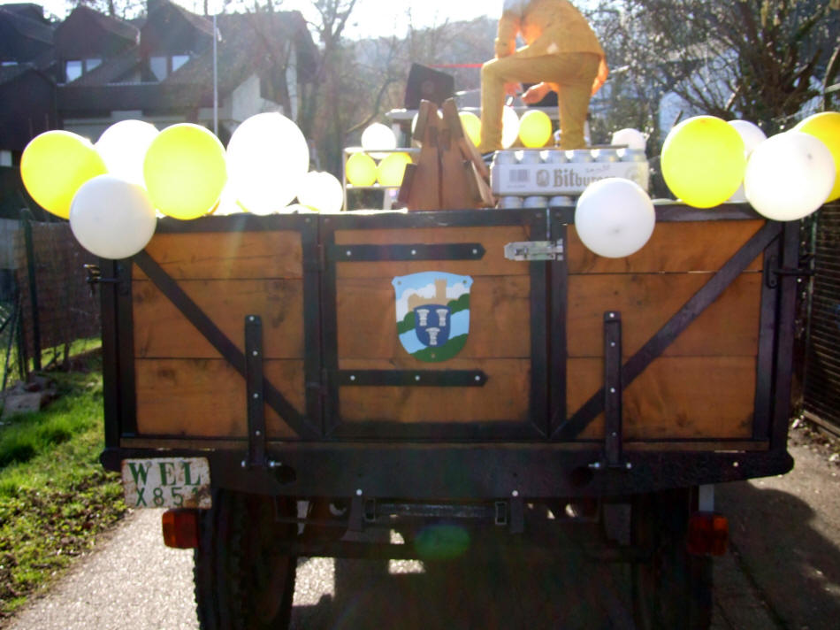 Rosenmontagszug 2023 in Dehrn