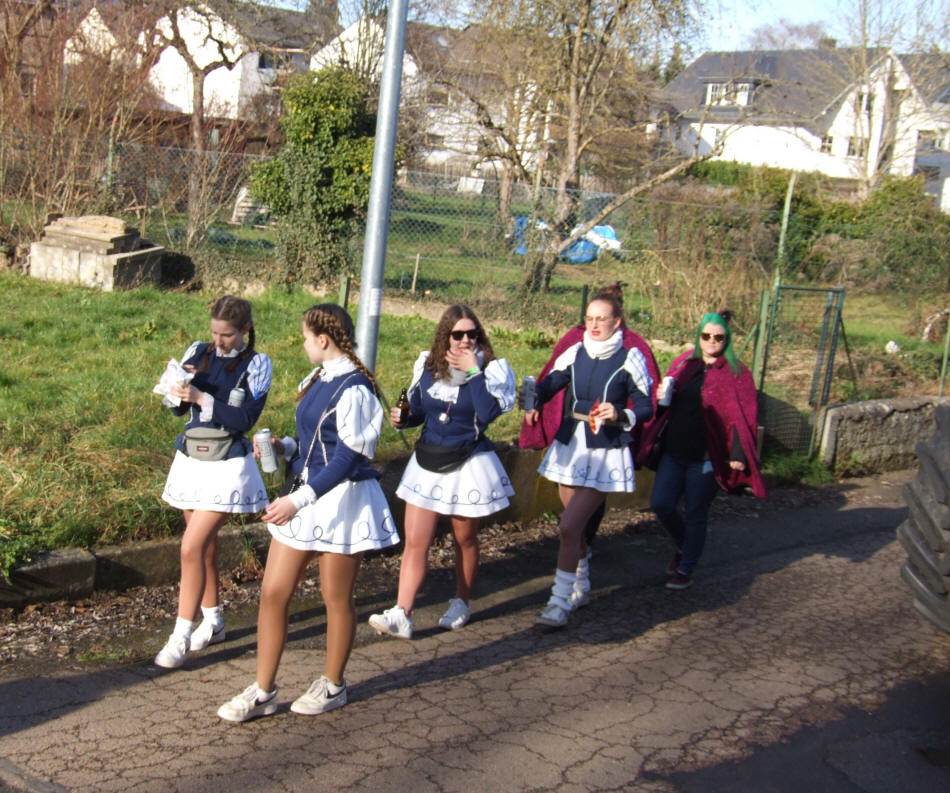 Rosenmontagszug 2023 in Dehrn