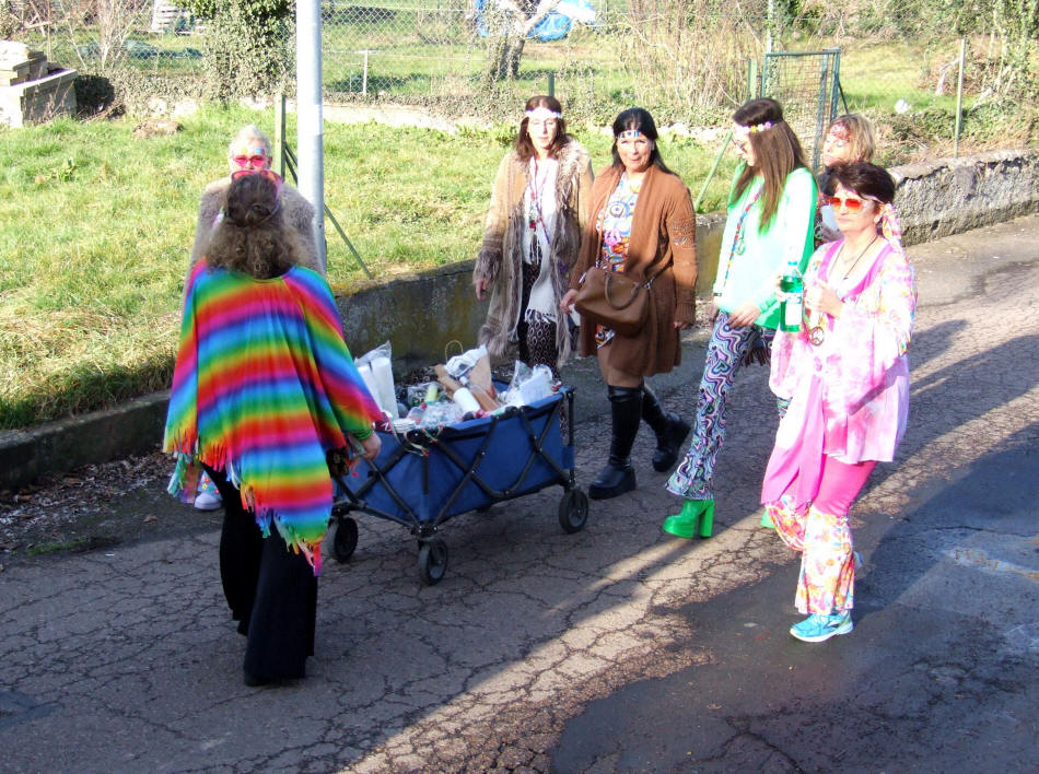 Rosenmontagszug 2023 in Dehrn