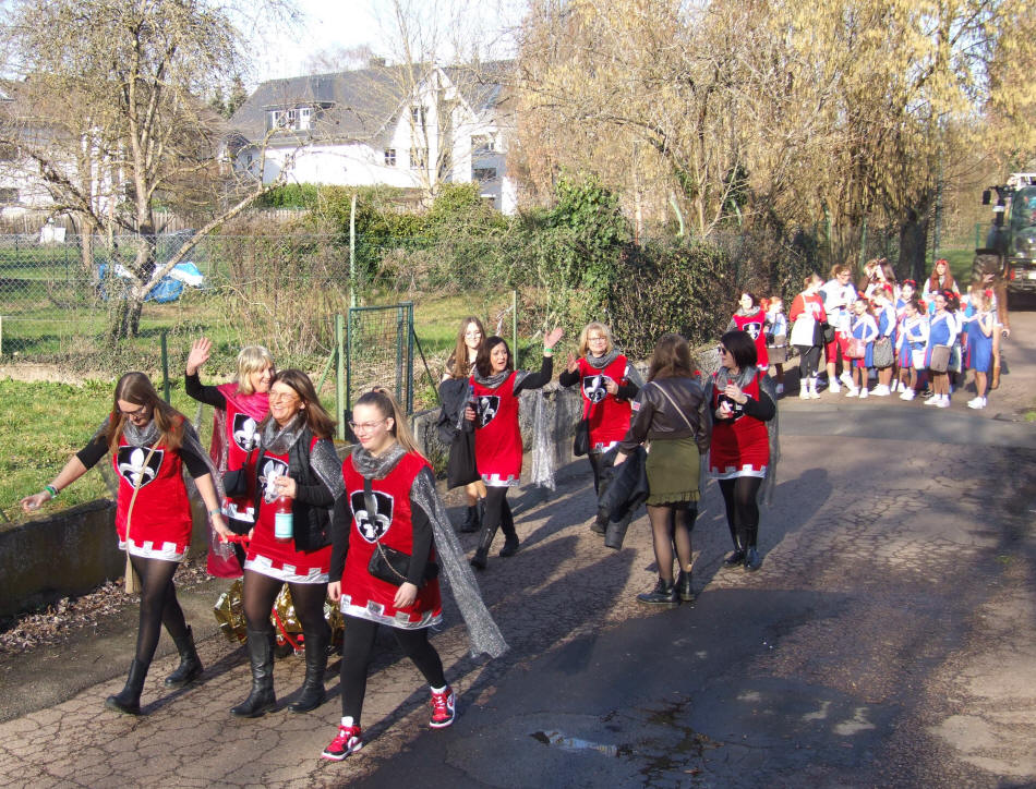 Rosenmontagszug 2023 in Dehrn