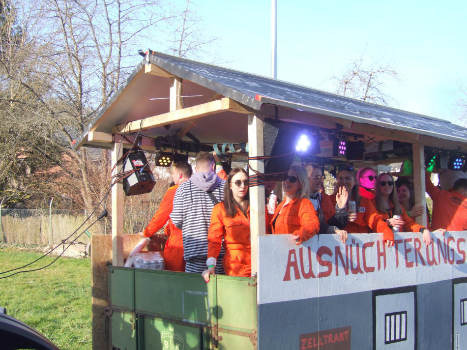 Rosenmontagszug 2023 in Dehrn