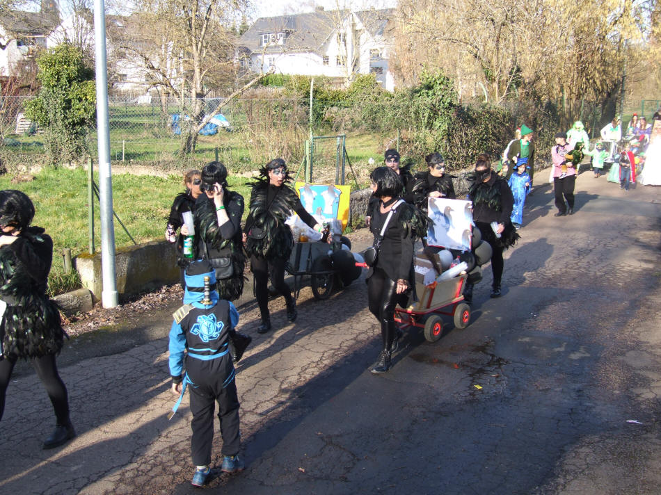 Rosenmontagszug 2023 in Dehrn