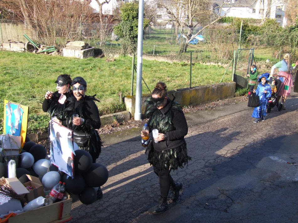 Rosenmontagszug 2023 in Dehrn