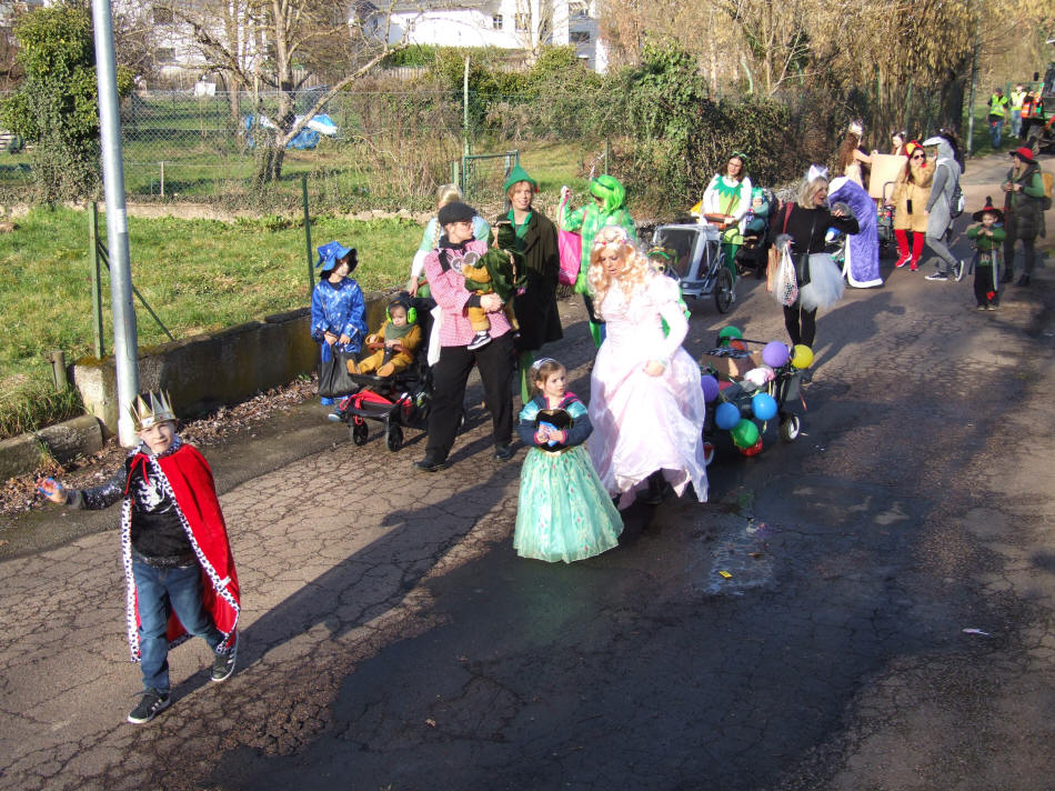 Rosenmontagszug 2023 in Dehrn