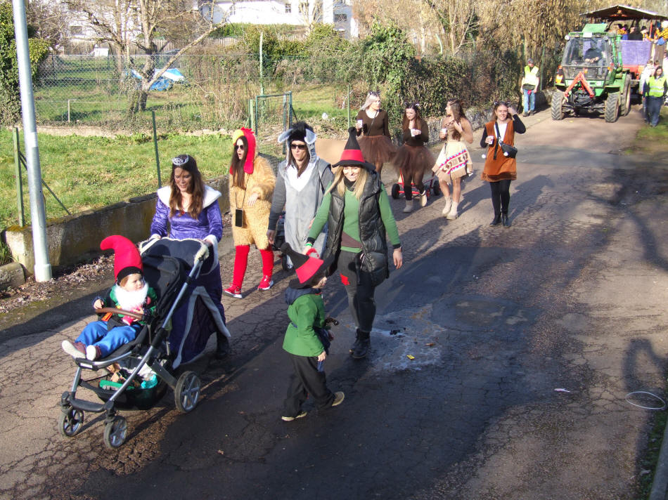 Rosenmontagszug 2023 in Dehrn