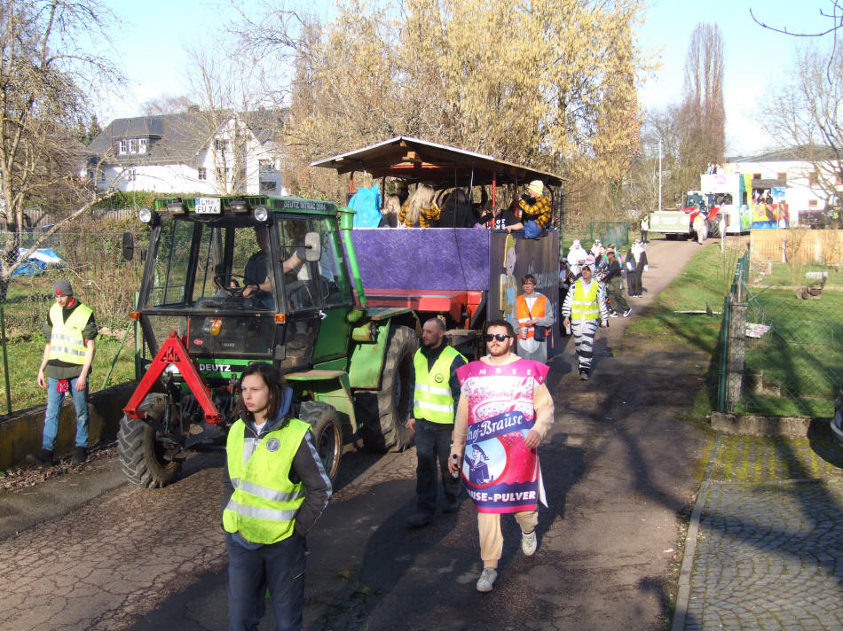 Rosenmontagszug 2023 in Dehrn