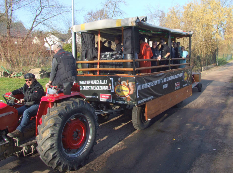 Rosenmontagszug 2023 in Dehrn