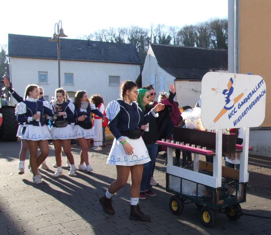 Rosenmontagszug 2023 in Dehrn