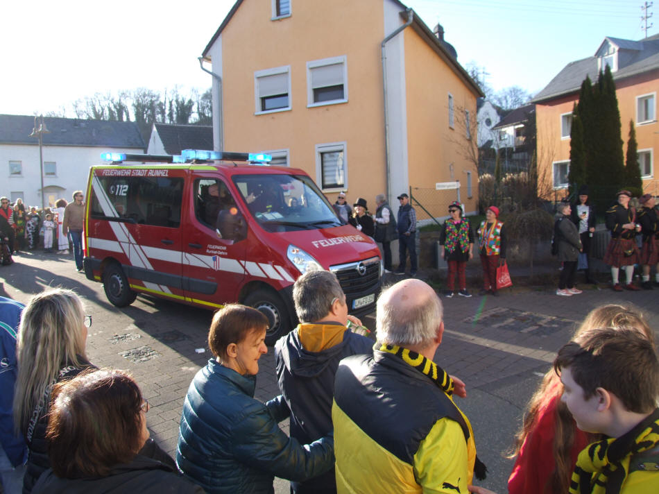 Rosenmontagszug 2023 in Dehrn