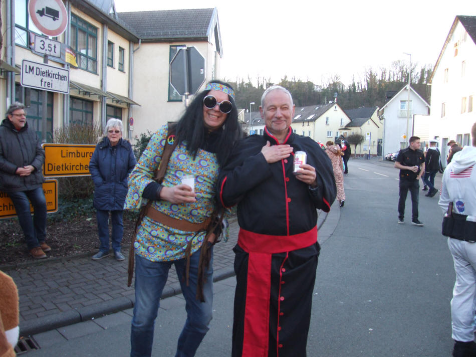 Rosenmontagszug 2023 in Dehrn