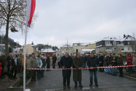  Einweihung und Eröffnung der Parkplätze